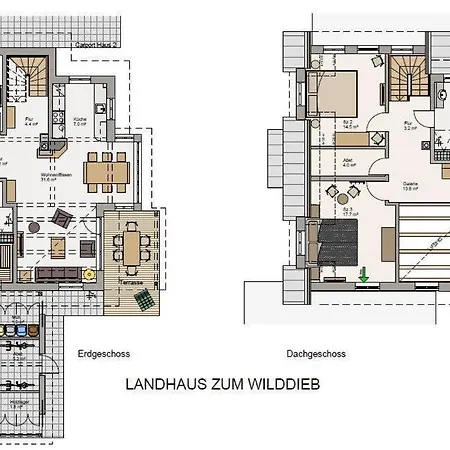 بيت للعطل Landhaus-zum-wilddieb *
